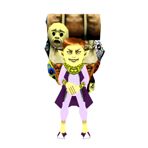 Happy Mask Salesman