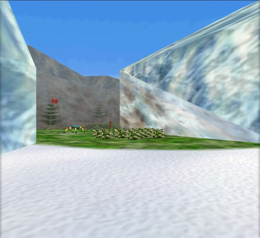 Path to Goron Village (spring)