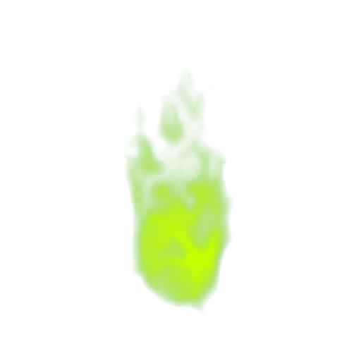 Large Green Flame