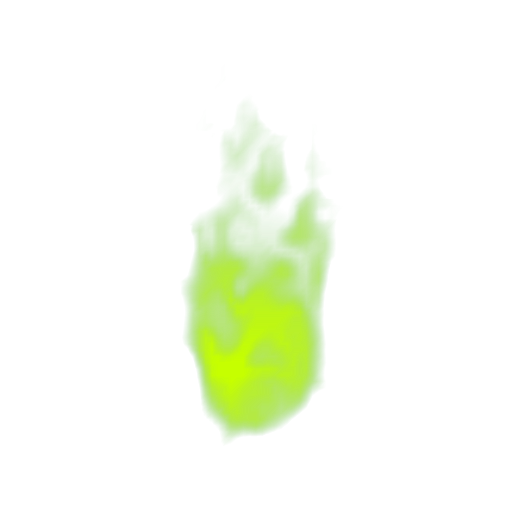 Large Green Flame (2)