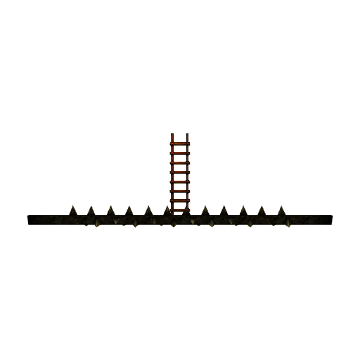 Rotating Spiked Log (Deku Tree)