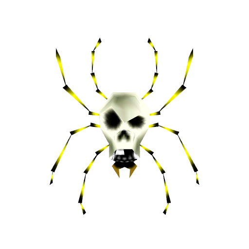 Skullwalltula and Gold Skulltulas