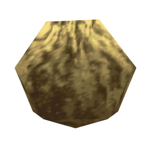Brown Bombable Boulder