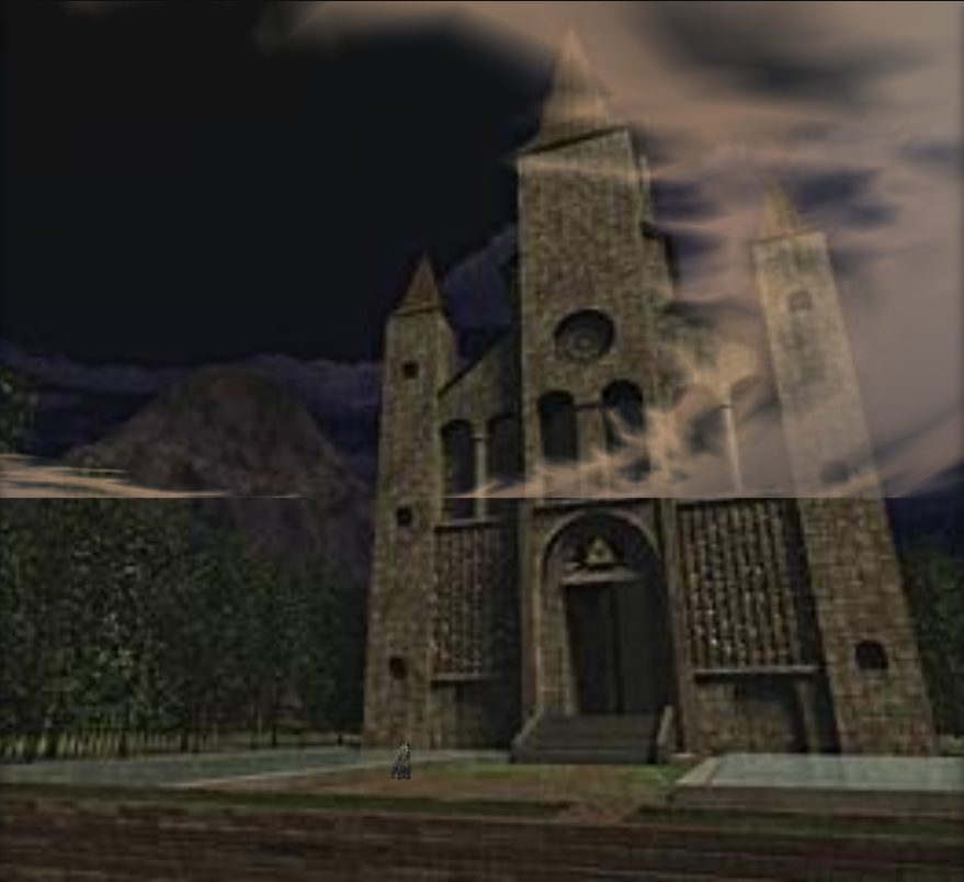 Temple Of Time Exterior Night